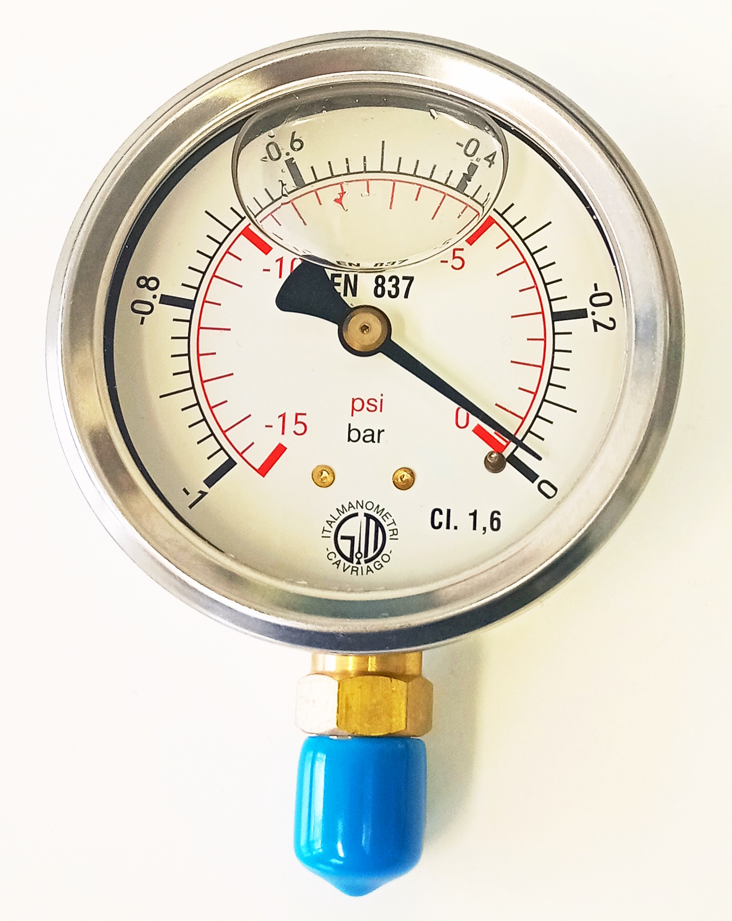 Manometer podtlakový